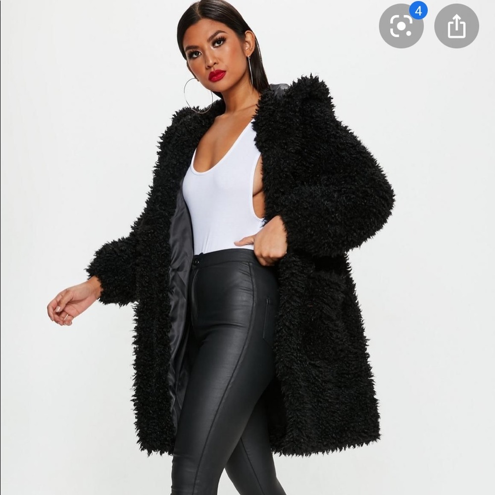 Misguided Teddy Coat